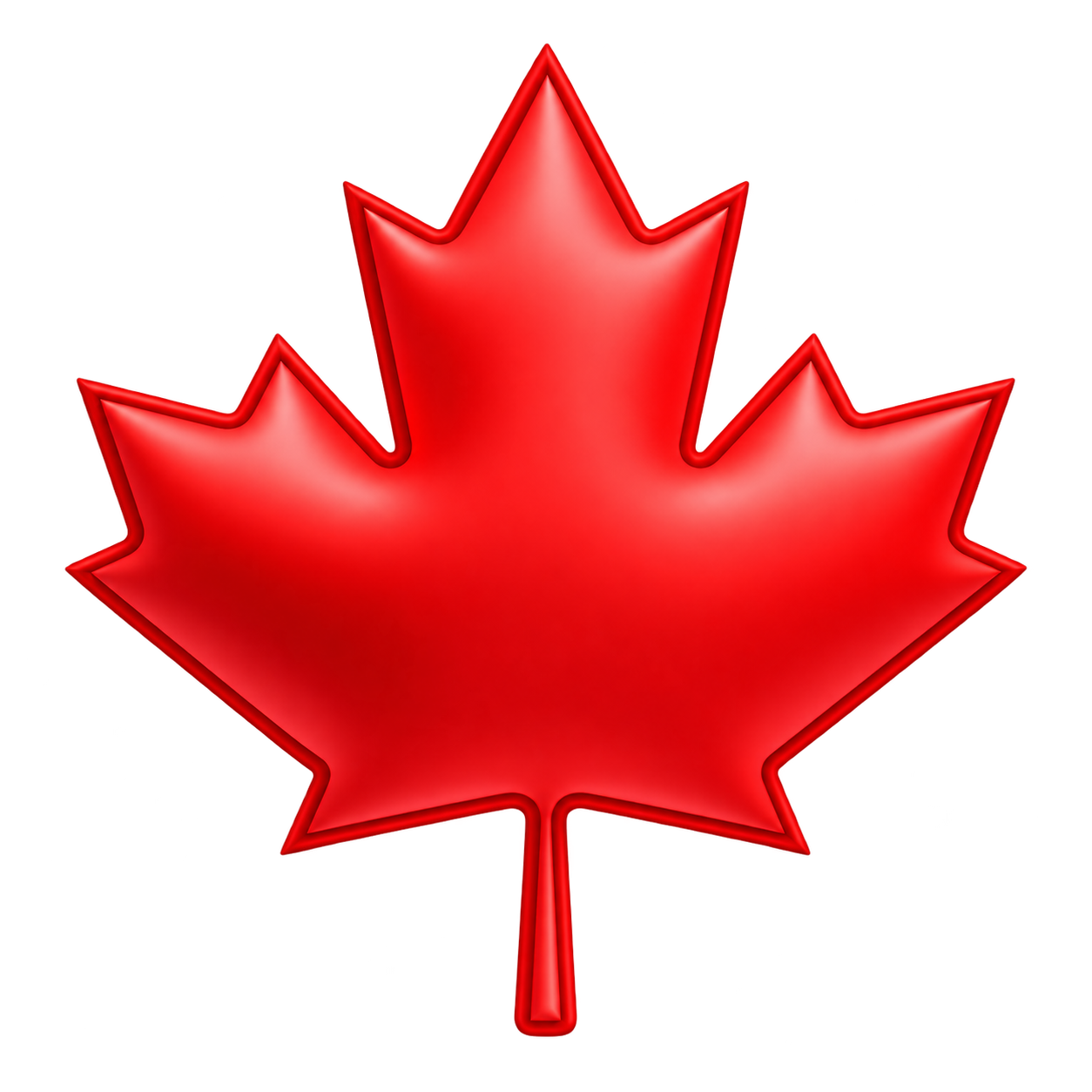 Red maple leaf
